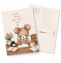 Ansichtkaart – Good Things Find Their Way