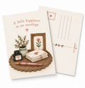 Ansichtkaart – A Little Happiness in an Envelope